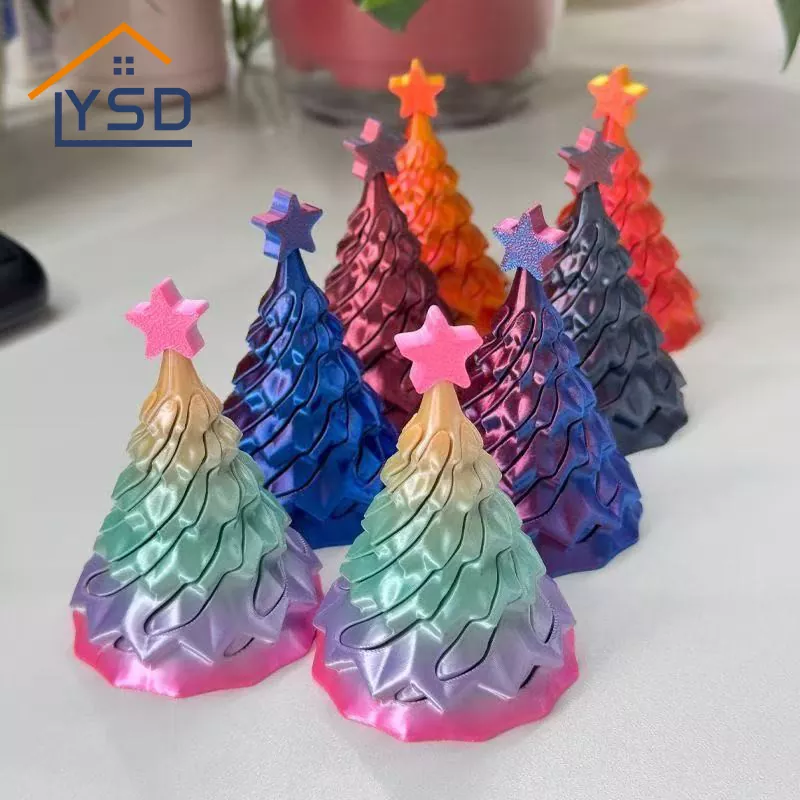 3D-geprinte kerstboomduw