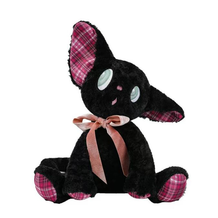 Schattig afluisterkatje knuffel