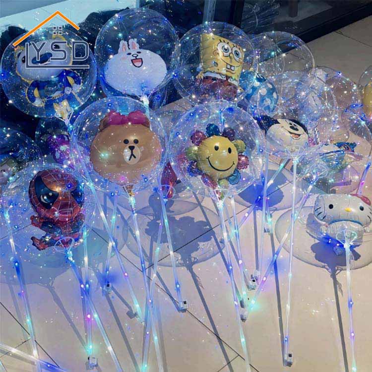 Bobo -ballonet met mini -folieballon