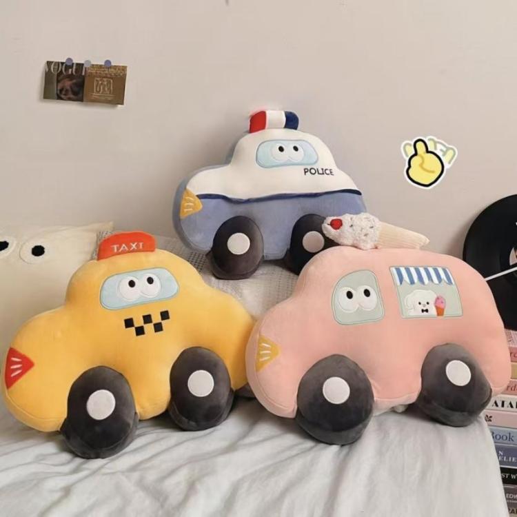 Zachte en pluisvrije autoknuffel