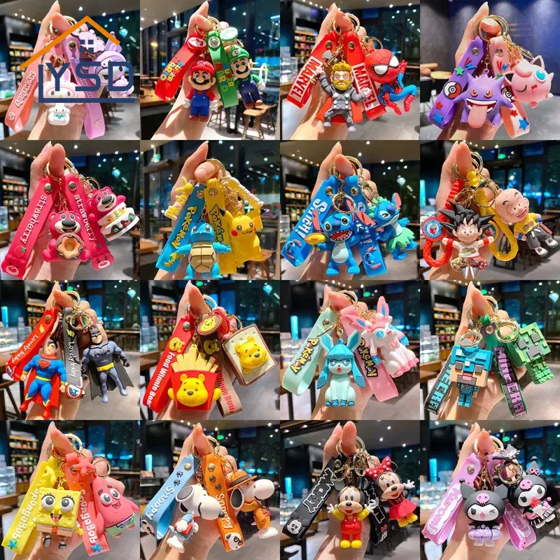 Cartoon-sleutelhanger