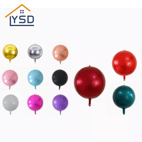 Diverse 4D Folieballon