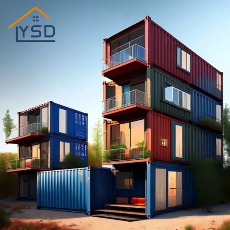 Uitbreidbare containerruimte