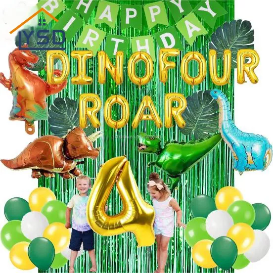 Jungle Animal Foil Ballonnen