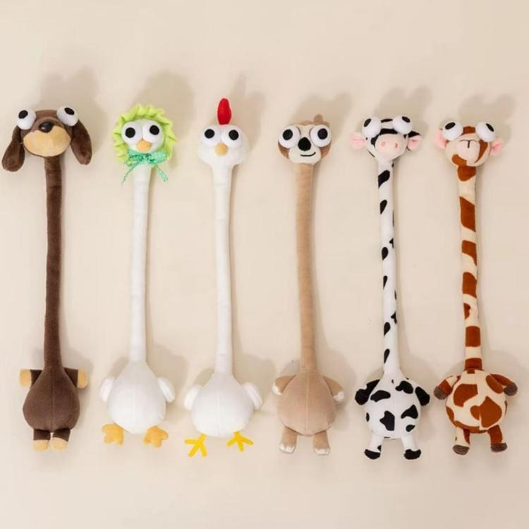 Knuffel met lange nek