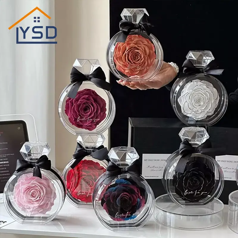 Geconserveerde bloemenparfumfles