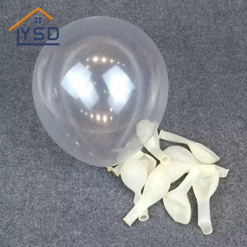 Transparante latex ballonnen
