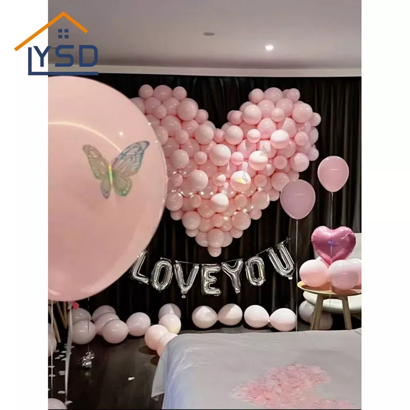Valentijnsdagfolieballonnen
