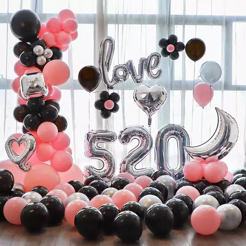 Valentijnsballoonset