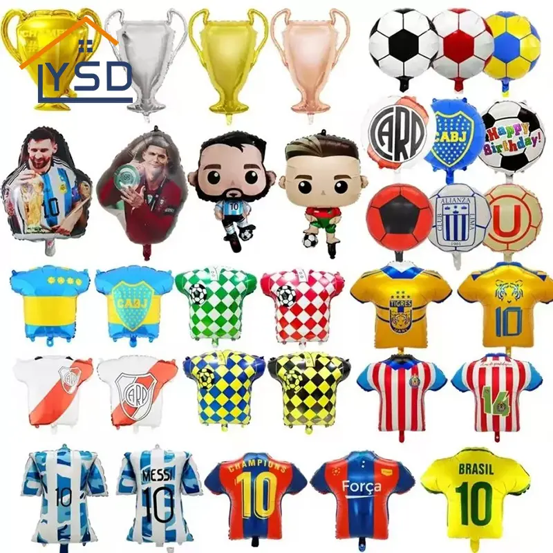 Folieballonnen voor het WK voetbal